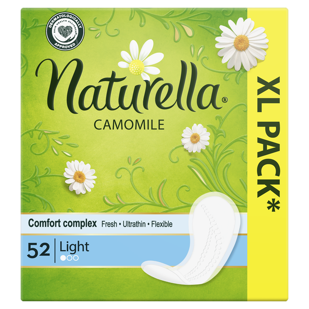Прокладки ежедневные гигиенические Naturella 52 шт Camomile (Ромашка) - Фото 1 Прокладки ежедневные гигиенические Naturella 52 шт Camomile (Ромашка) - изображение 1