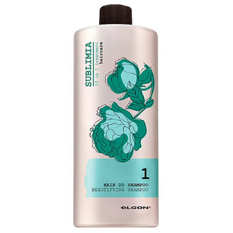 Питательный шампунь 10 в 1 Elgon Sublimia Hair DD Shampoo, 1000 мл - Фото 1 Питательный шампунь 10 в 1 Elgon Sublimia Hair DD Shampoo, 1000 мл - изображение 1