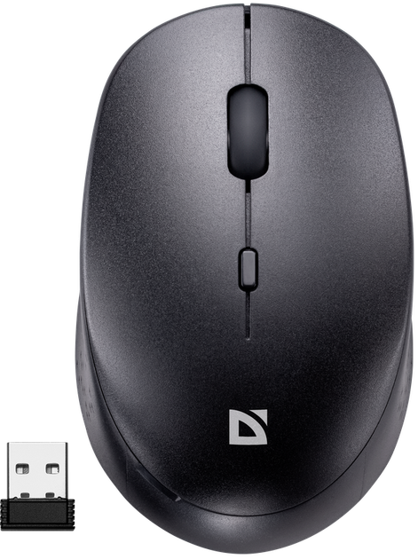 Mysz Defender Auris MB-027 Wireless Black (4745090821765) - obraz 2