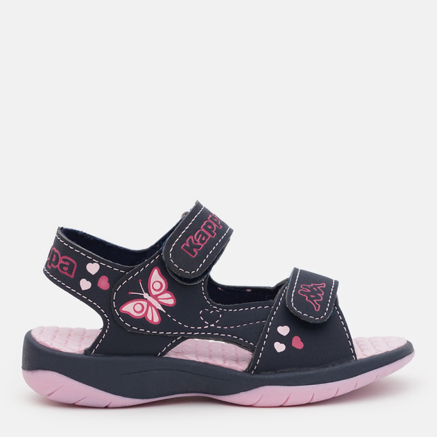 Акція на Дитячі сандалі для дівчинки Kappa TITALI K 261023K-6722 28 Navy/Pink від Rozetka