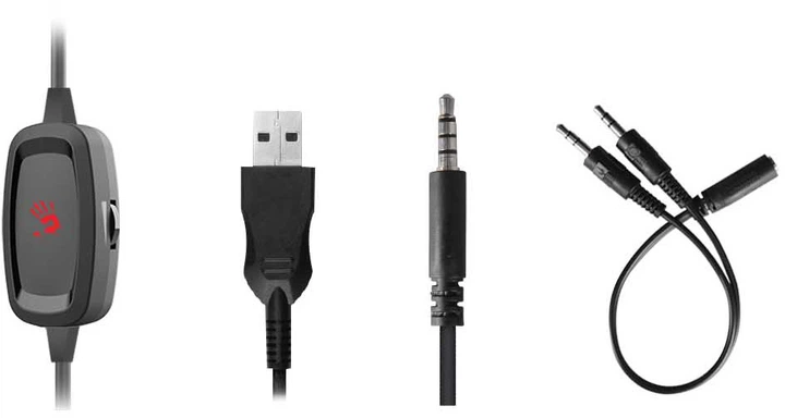 Навушники A4Tech Bloody G330p Black (A4TSLU47356) - зображення 4