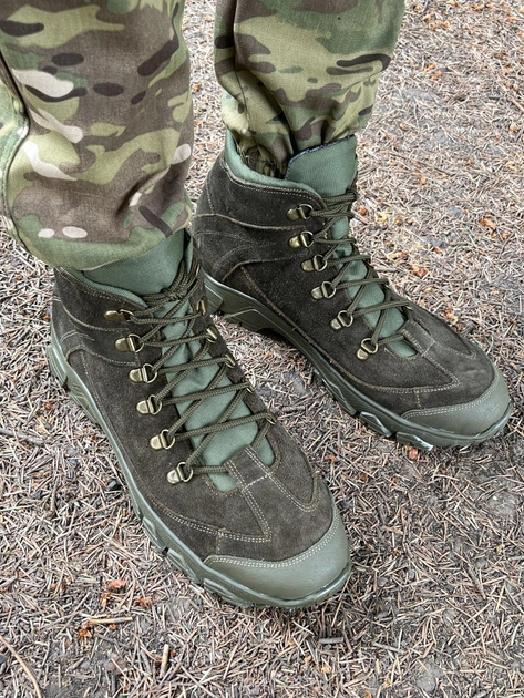 Тактические Ботинки Военные Летние Берцы 40 Олива - изображение 1