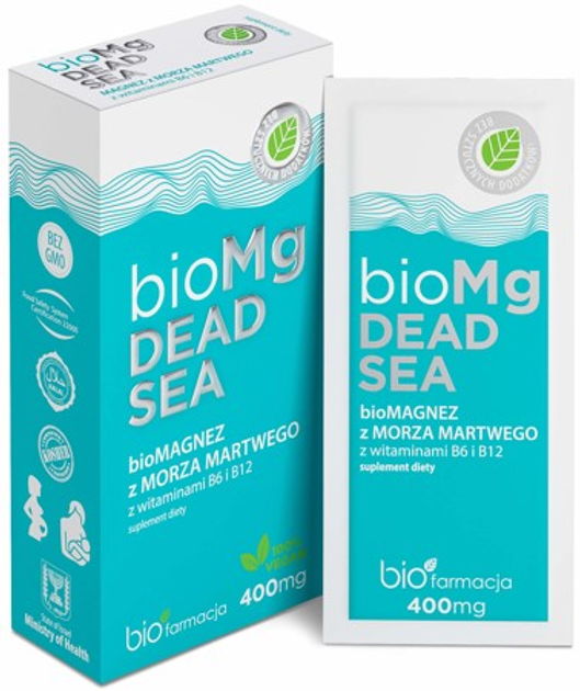 Biofarmacja Dead Sea z Witaminą B6 I B12 (5907710947043) - obraz 1