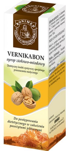 Suplement diety Bonimed Syrop Vernikabon Complex 100 ml (5906395039258) - obraz 1