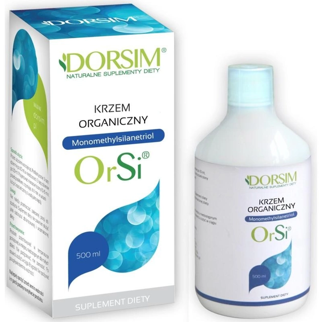 Харчова добавка Органічна силіконова рідина Dorsim Orsi 500 мл (5907779988537) - зображення 1