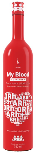 Добавка харчова Duolife My Blood Моя кров 750 мл (5902659134165) - зображення 1