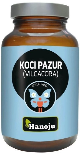Suplement diety Hanoju Vilcacora Koci Pazur 400 mg 90 kapsułek Odporność (8718164786358) - obraz 1
