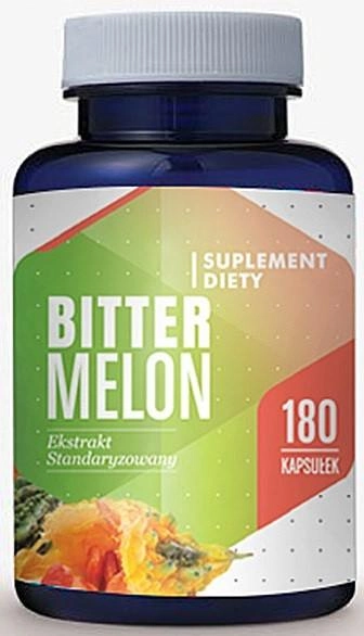 Харчова добавка Hepatica Biter Melon 180 капсул діабет (5905279653245) - зображення 1
