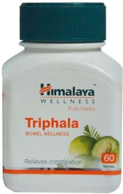 Харчова добавка Himalaya Triphala 60 капсул нормалізація травлення (8901138501815) - зображення 1