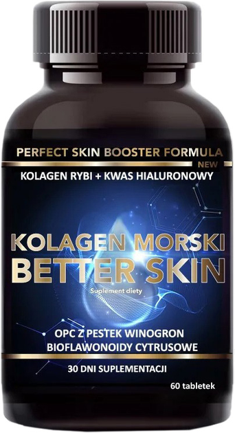 Intenson Kolagen Morski Better Skin 60 tabletek (5902150289784) - obraz 1