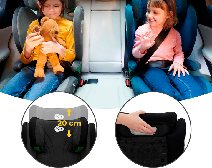 Автокресло KinderKraft Junior Fix 2 i-Size Graphite Black (KCJUFI20BLK0000) (5902533921560) - изображение 12