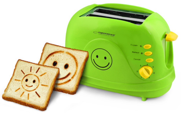Тостер Esperanza SMILEY EKT003G 250821 - изображение 3