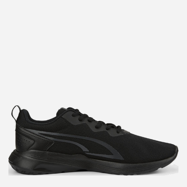 Puma black 2025 running sneakers