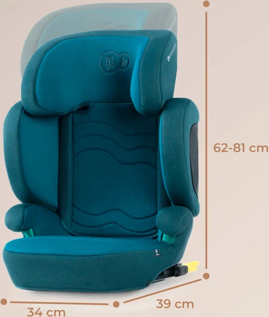 Автокрісло KinderKraft Xpand 2 i-Size Harbour Blue (KCXPAN02BLU0000) - зображення 15