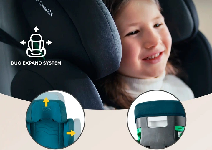 Автокрісло KinderKraft Xpand 2 i-Size Harbour Blue (KCXPAN02BLU0000) - зображення 8