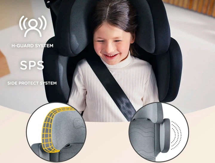 Автокрісло KinderKraft Xpand 2 i-Size Rocket Grey (KCXPAN02GRY0000) - зображення 10