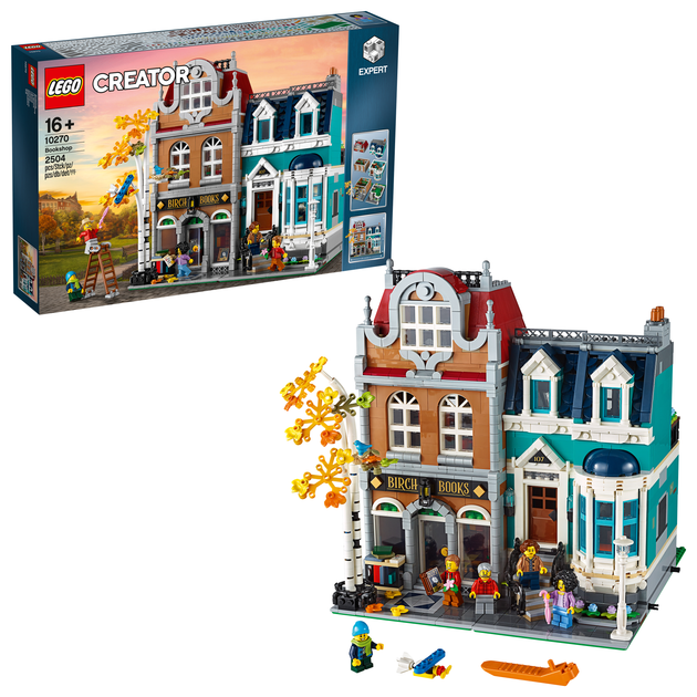 Zestaw klocków LEGO Creator Expert Księgarnia 2504 elementy (10270) - obraz 2