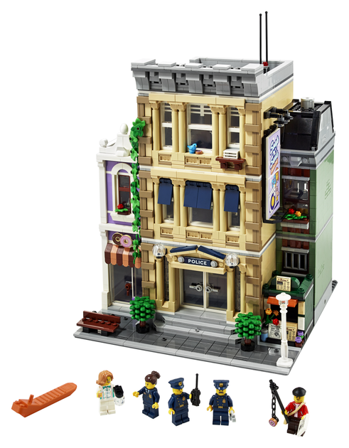 Zestaw klocków LEGO Creator Expert Posterunek policji 2923 elementy (10278) - obraz 9