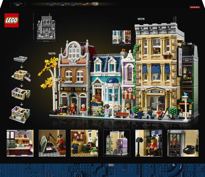 Zestaw klocków LEGO Creator Expert Posterunek policji 2923 elementy (10278) - obraz 10