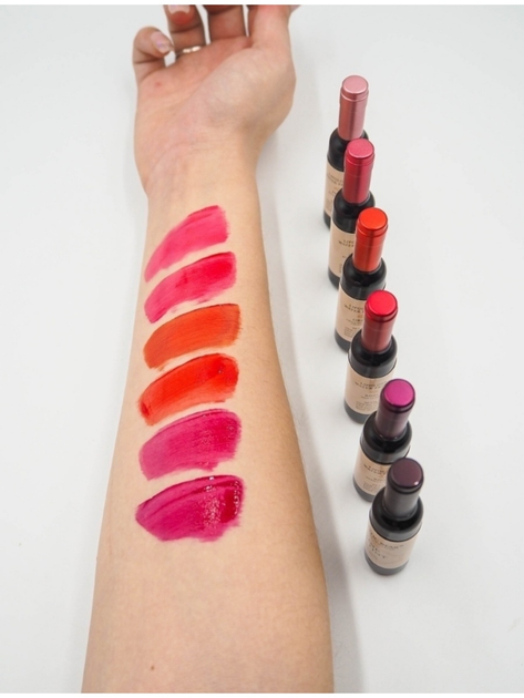 Жидкая помада тинт для губ на основе натуральных пигментов Wine Lip Tint №9 - Фото 4 Жидкая помада тинт для губ на основе натуральных пигментов Wine Lip Tint №9 - изображение 4