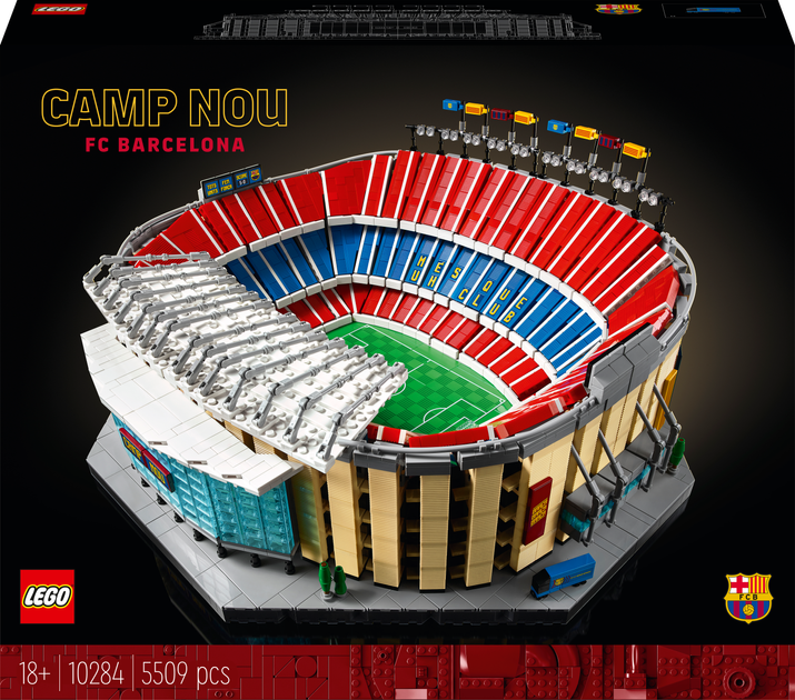 Zestaw klocków LEGO Creator Expert Stadion Camp Nou - FC Barcelona 5509 elementów (10284) - obraz 1