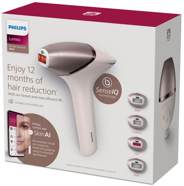 Фотоепілятор Philips Series 9900 Lumea BRI977/00 - зображення 12