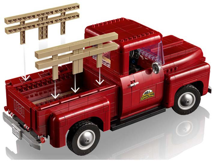 Zestaw klocków LEGO Creator Expert Pickup 1677 elementów (10290) - obraz 12