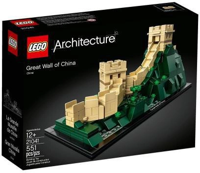 Zestaw klocków LEGO Architecture Wielki Mur Chiński 551 element (21041) - obraz 1