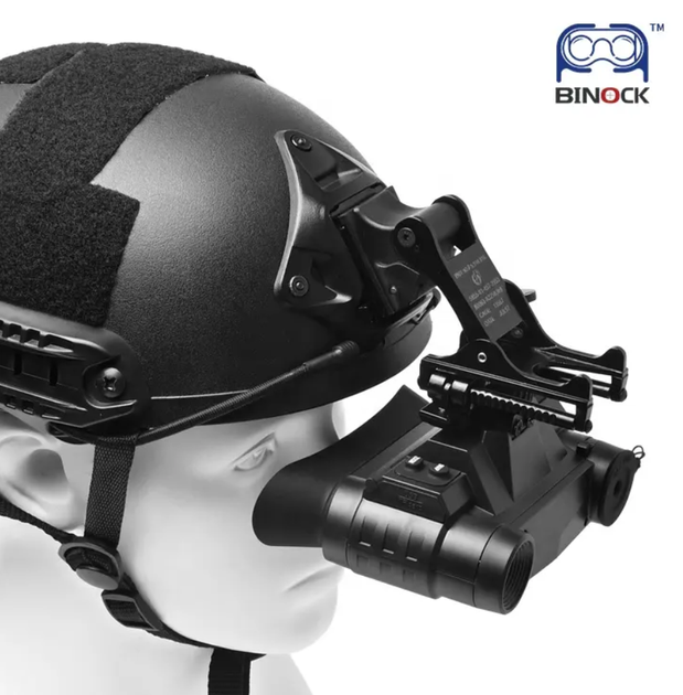 Цифровий прилад нічного бачення Бінокль BINOCK NVG-G1 NV9000 із кріпленням на Шолом - Фото 5 Цифровий прилад нічного бачення Бінокль BINOCK NVG-G1 NV9000 із кріпленням на Шолом - зображення 5