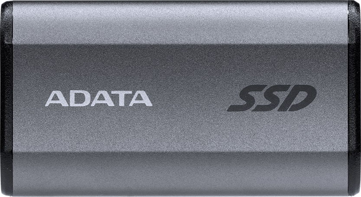 ADATA Elite SE880 500 GB USB 3.2 Gen2 Type-C 3D NAND (QLC) Titanium Grey (AELI-SE880-500GCGY) Zewnętrzna - obraz 1