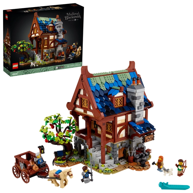 Конструктор LEGO Ideas Середньовічна кузня 2164 деталі (21325) (5702016911985) - зображення 2