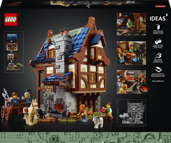 Конструктор LEGO Ideas Середньовічна кузня 2164 деталі (21325) - зображення 12