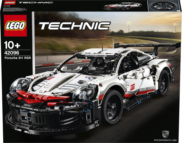 Zestaw klocków LEGO TECHNIC Porsche 911 RSR 1580 elementów (42096) - obraz 1