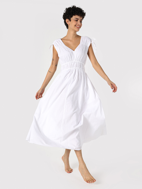 Сарафан жіночий Colin's CL1063971-WHT M White від Rozetka на платформі USKIDKA Акція на Сарафан жіночий Colin's CL1063971-WHT M White від Rozetka