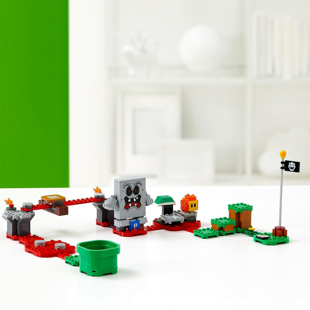 Конструктор LEGO Super Mario Неприємності у фортеці Вомпа додатковий набір 133 деталі (71364) - зображення 7