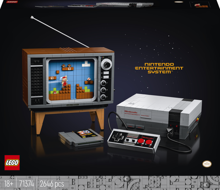 Zestaw klocków Lego Super Mario Nintendo Entertainment System 2646 części (71374) - obraz 1