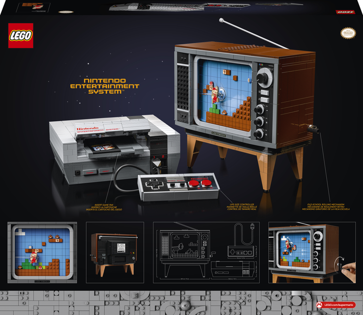 Конструктор LEGO Super Mario Nintendo Entertainment System 2646 деталей (71374) - зображення 11