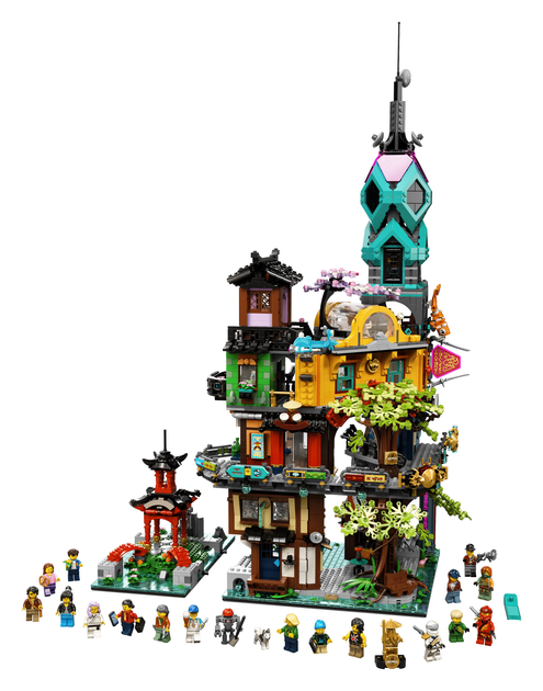 Zestaw klocków LEGO Ninjago Miejskie ogrody Ninjago 5685 części (71741) - obraz 9