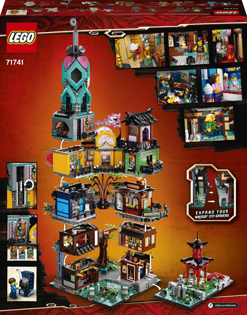 Zestaw klocków LEGO Ninjago Miejskie ogrody Ninjago 5685 części (71741) - obraz 10