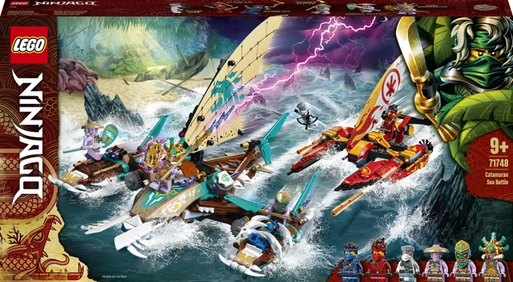 Конструктор LEGO NINJAGO Морський бій на катамаранах 780 деталей (71748) - зображення 1