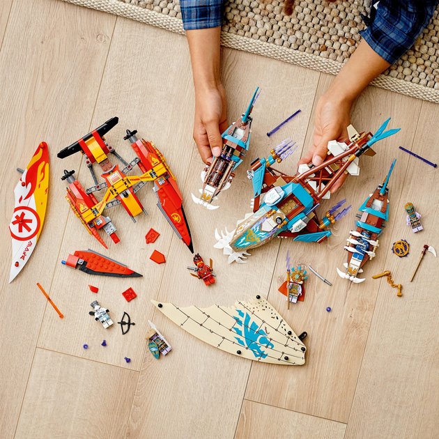 Конструктор LEGO NINJAGO Морський бій на катамаранах 780 деталей (71748) - зображення 4