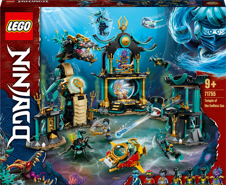 Конструктор LEGO NINJAGO Храм безмежного моря 1060 деталей (71755) - зображення 1