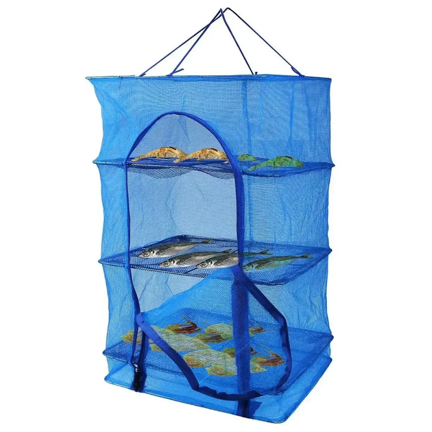 Сушилка, Сетка для сушки фруктов овощей рыбы трехъярусная 45х45х75, Сетка для сушки - Фото 1 Сушилка, Сетка для сушки фруктов овощей рыбы трехъярусная 45х45х75, Сетка для сушки - изображение 1