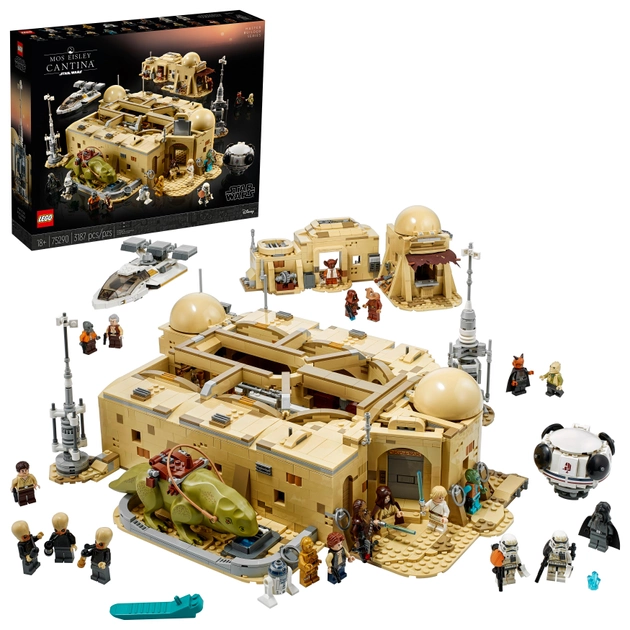 Zestaw klocków LEGO Star Wars Kantyna Mos Eisley 3187 elementów (75290) - obraz 2