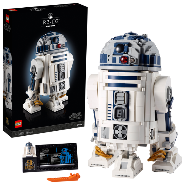 Zestaw klocków LEGO Star Wars R2-D2 2314 elementów (75308) - obraz 2