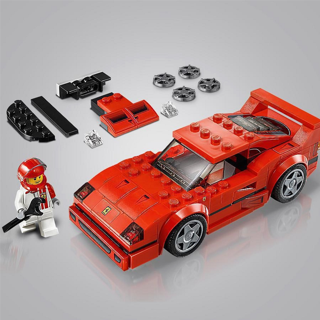 Конструктор LEGO Speed Champions Автомобіль Ferrari F40 Competizione 198 деталей (75890) - зображення 6