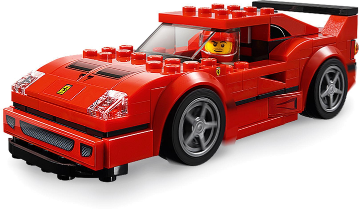 Конструктор LEGO Speed Champions Автомобіль Ferrari F40 Competizione 198 деталей (75890) - зображення 11
