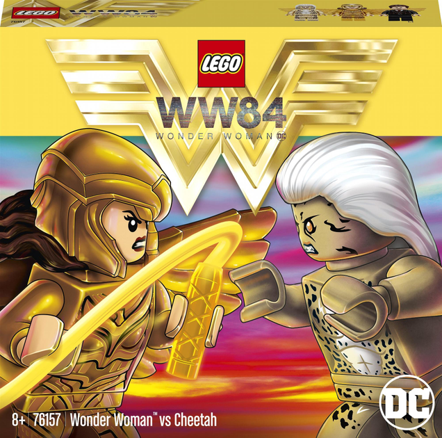 Zestaw klocków Lego Super Heroes DC Wonder Woman przeciw Geparda 371 element (76157) - obraz 1