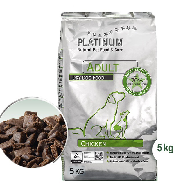 Półwilgotna karma dla psów Platinum Adult hipoalergiczna z kurczakiem 5 kg (4260208740016) - obraz 2