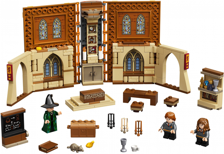 Zestaw klocków LEGO Harry Potter w Hogwarcie: zajęcia z transfiguracji 241 element (76382) - obraz 2